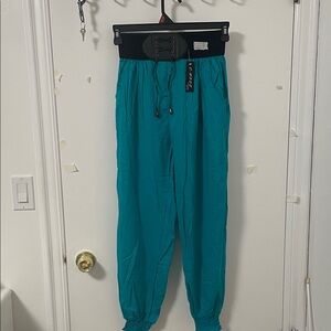 Teal Jogger Pants